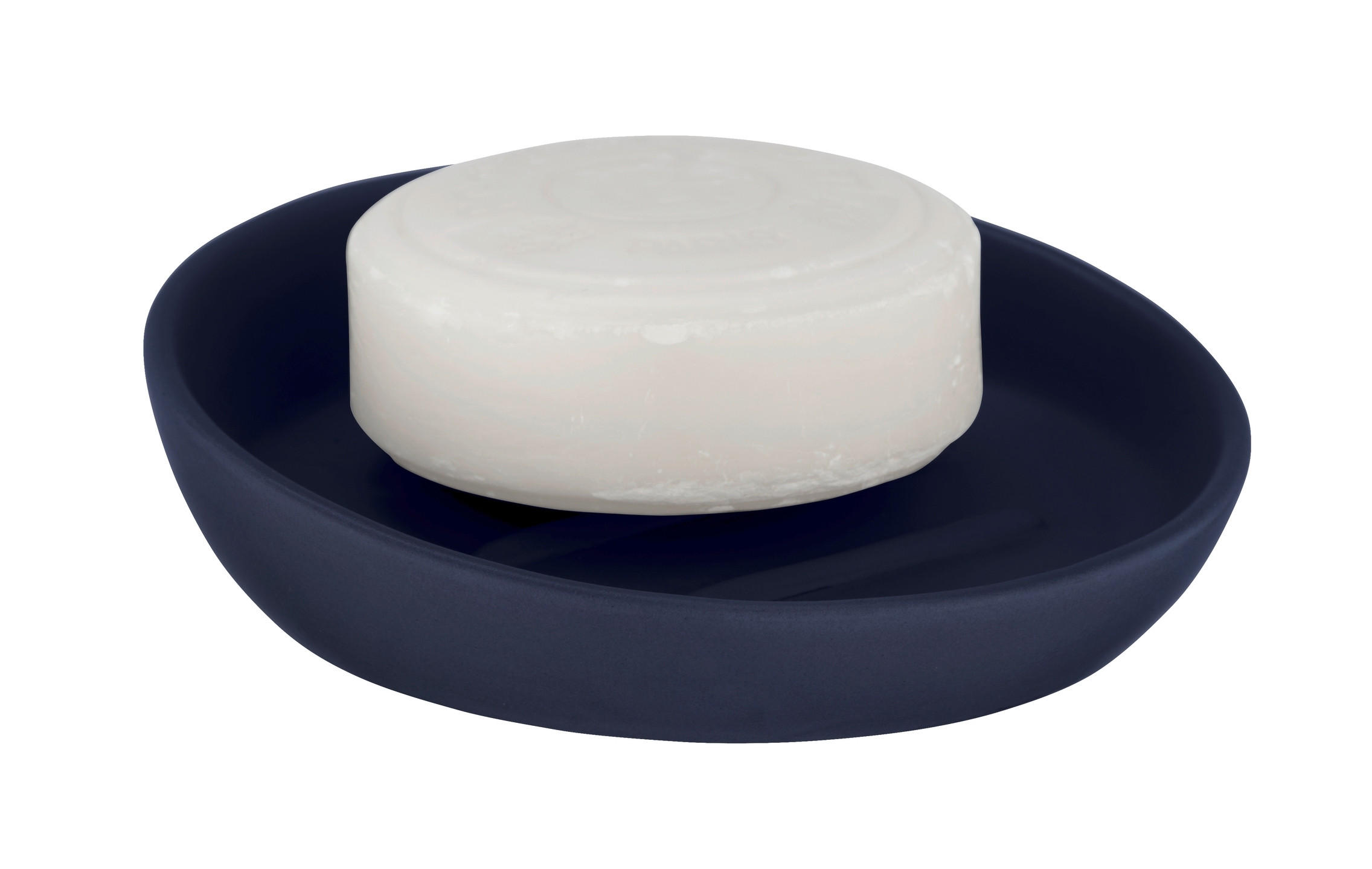 SEIFENSCHALE Keramik  - Dunkelblau, Basics, Keramik (11,5/3/11,5cm) - Wenko