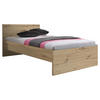 BETT 90/200 cm,  in Eiche Artisan,  - Eiche Artisan, KONVENTIONELL (90/200cm) - Carryhome
