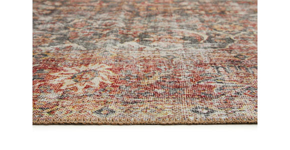 VINTAGE-TEPPICH 120/170 cm Lago Grau, Rostfarben  - Rostfarben/Grau, LIFESTYLE, Textil (120/170cm) - Novel