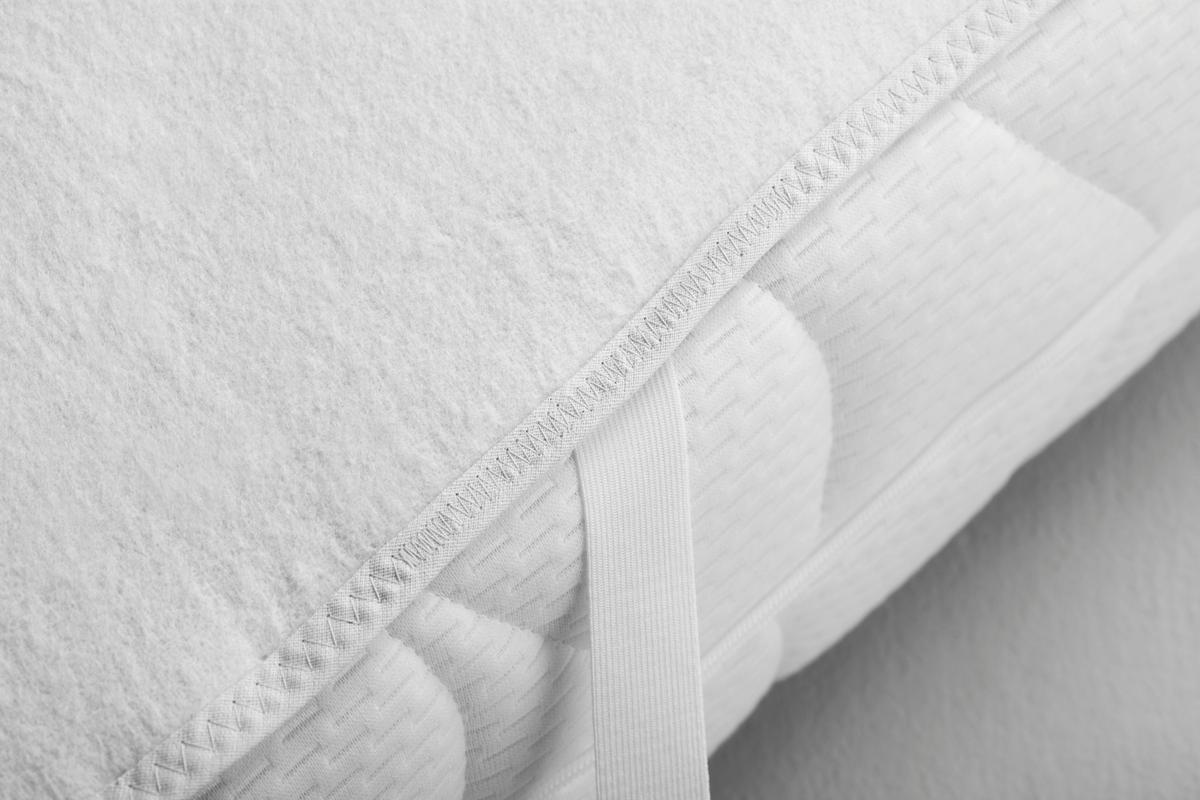 MATRATZENAUFLAGE    - Weiß, Basics, Naturmaterialien/Textil (90/200cm) - Sleeptex