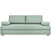 SCHLAFSOFA in Textil Mintgrün  - Chromfarben/Mintgrün, Design, Textil/Metall (212/84/100cm) - Bali