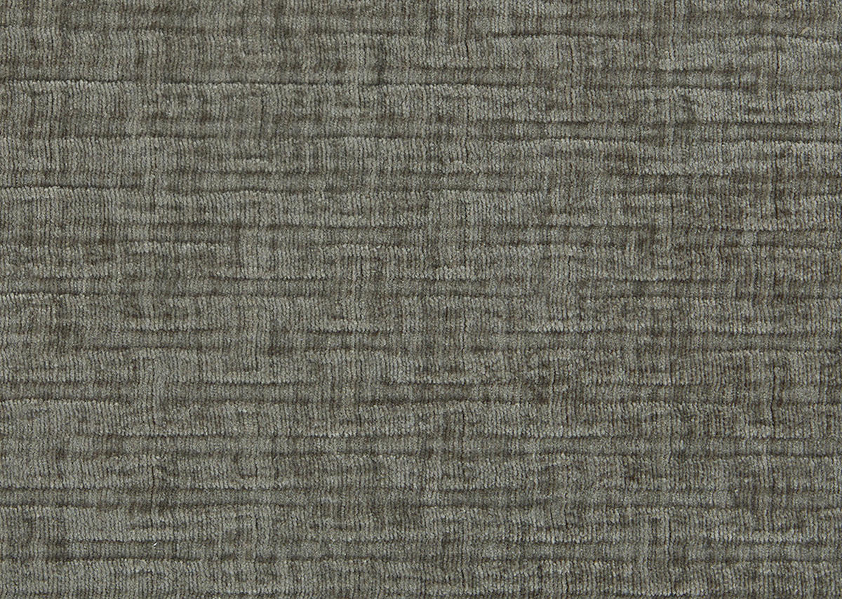 ECKSOFA in Chenille Graubraun  205/284 cm  - Graubraun/Schwarz, Design, Kunststoff/Textil (205/284cm) - Xora