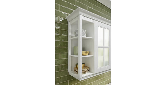 EINBAUKÜCHE - Eichefarben/Weiß, Design, Holzwerkstoff - Dieter Knoll