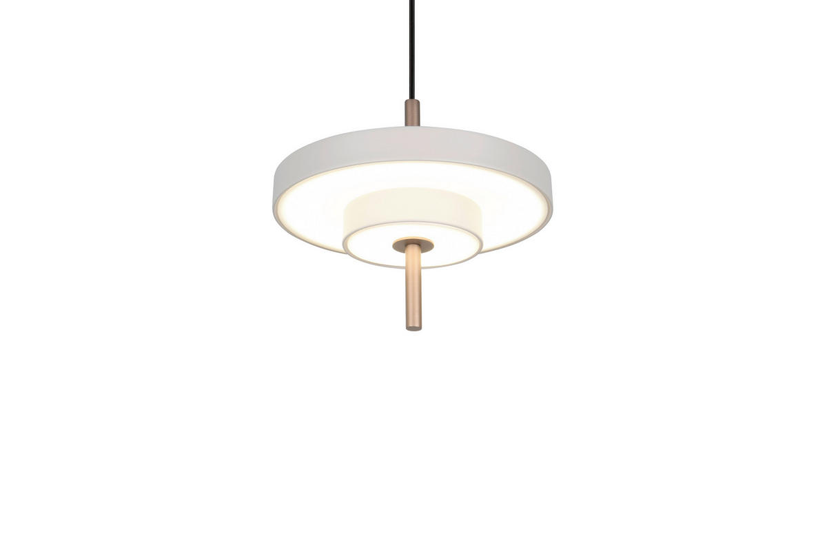 LED FÜGGESZTÉK - barna/szürke, Basics, fém (20/150cm)