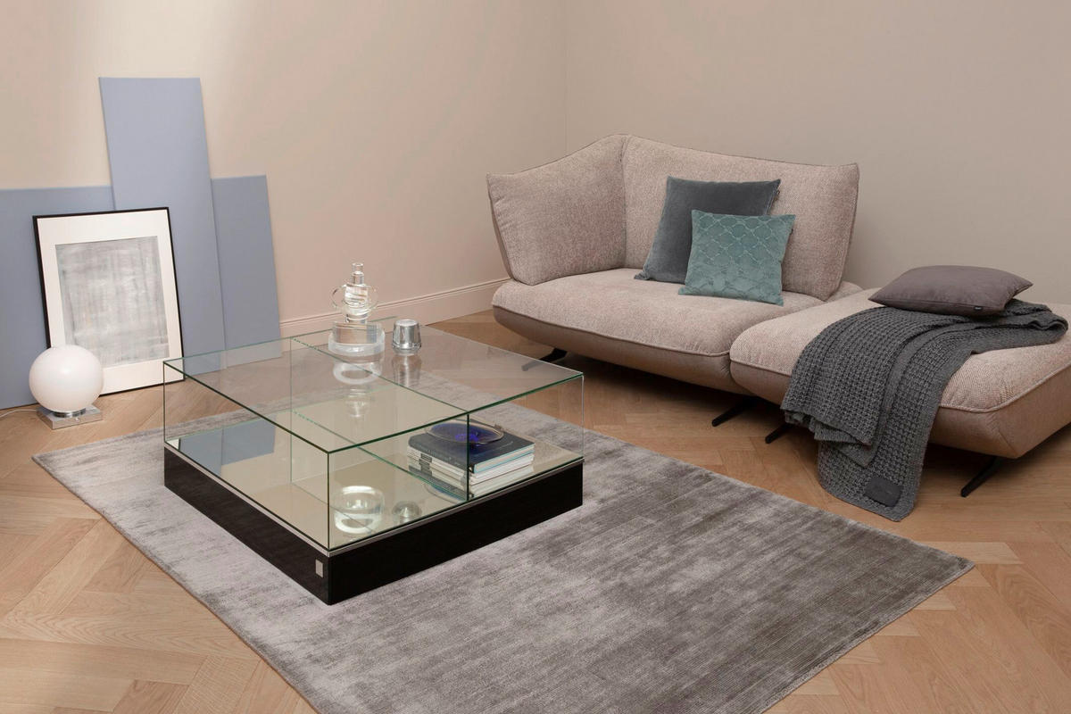 WEBTEPPICH 200/300 cm Soft  - Anthrazit, Design, Textil (200/300cm) - Joop!