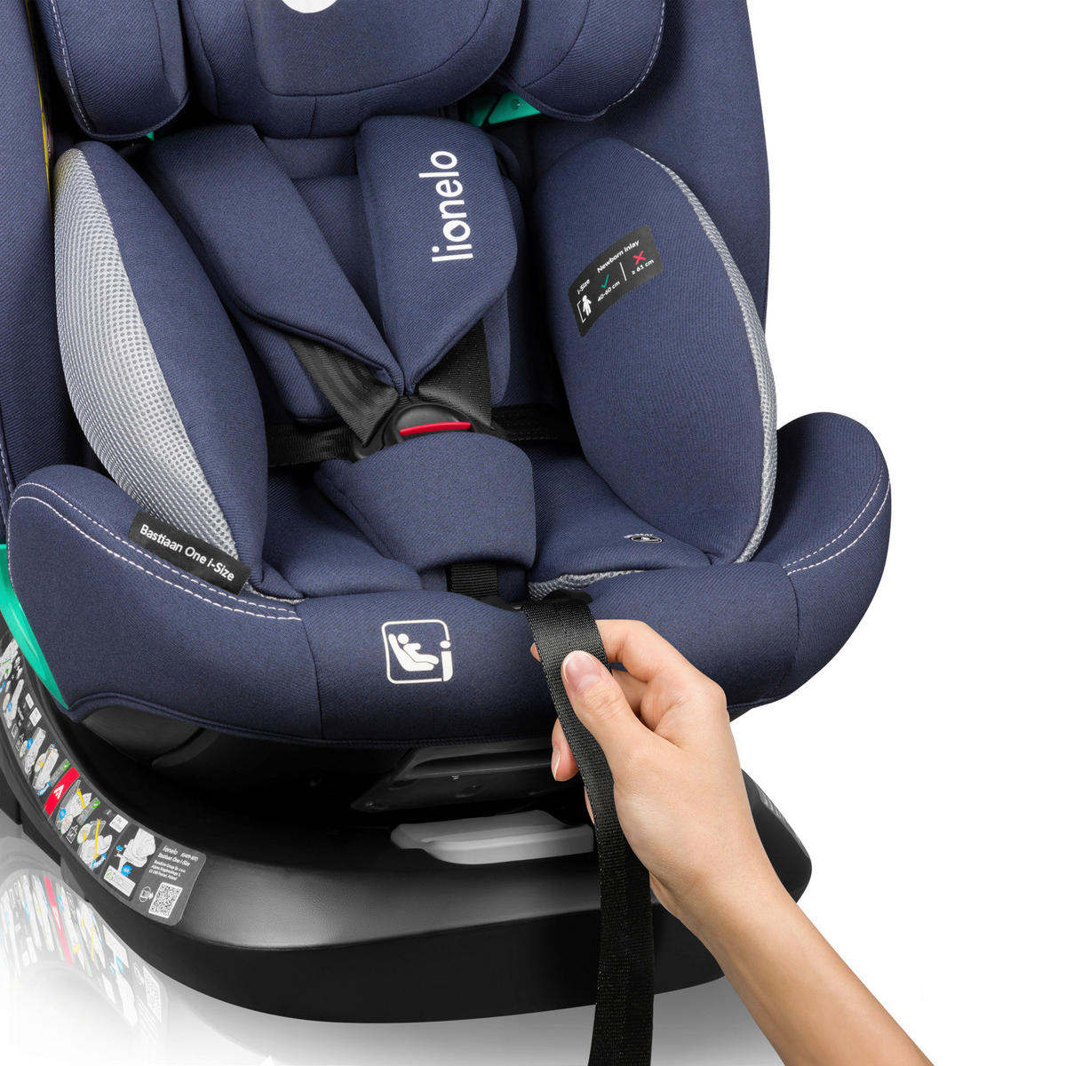 KINDERAUTOSITZ Bastiaan One i-Size  - Basics (44.5/60/81cm) - Lionelo
