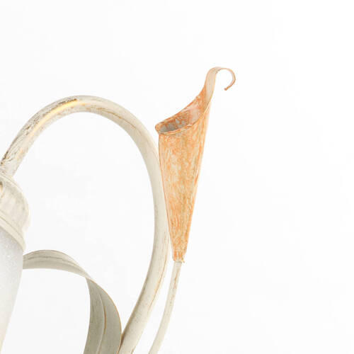 TISCHLEUCHTE 25/31 cm   - Weiß, Natur, Metall (25/31cm)