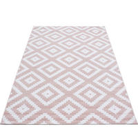 TKANÝ KOBEREC, 160/230 cm, pink - pink, Konvenční, textil (160/230cm) - Novel