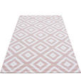 WEBTEPPICH 120/170 cm Plus Pink  - Pink, KONVENTIONELL, Textil (120/170cm) - Novel