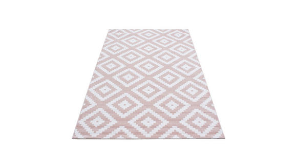 WEBTEPPICH 160/230 cm Plus Pink  - Pink, KONVENTIONELL, Textil (160/230cm) - Novel
