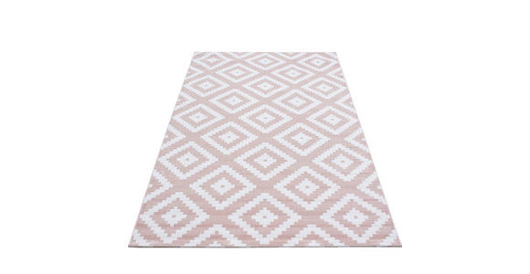 WEBTEPPICH 80/150 cm Plus Pink Pink - Pink, KONVENTIONELL, Textil (80/150cm) - Novel