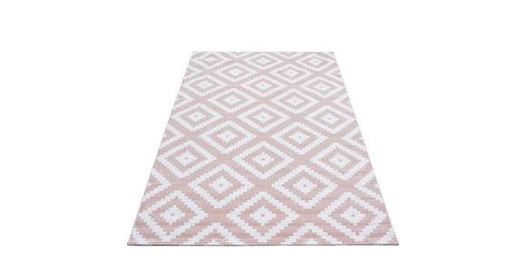 WEBTEPPICH 200/290 cm Plus Pink  - Pink, KONVENTIONELL, Textil (200/290cm) - Novel