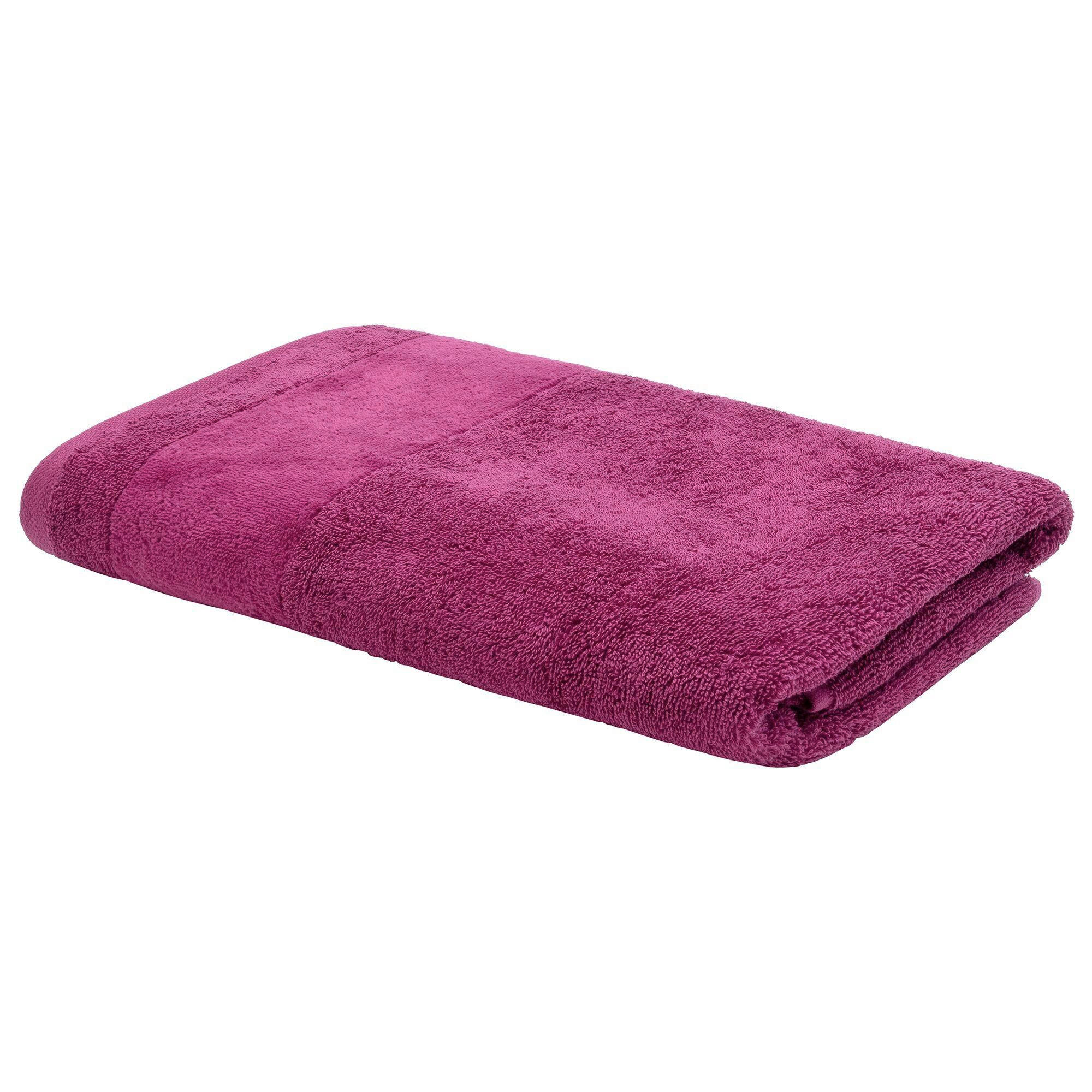 DUSCHTUCH 70/140 cm LOOKS by Wolfgang Joop  - Violett, Basics, Textil (70/140cm) - LOOKS by W.Joop