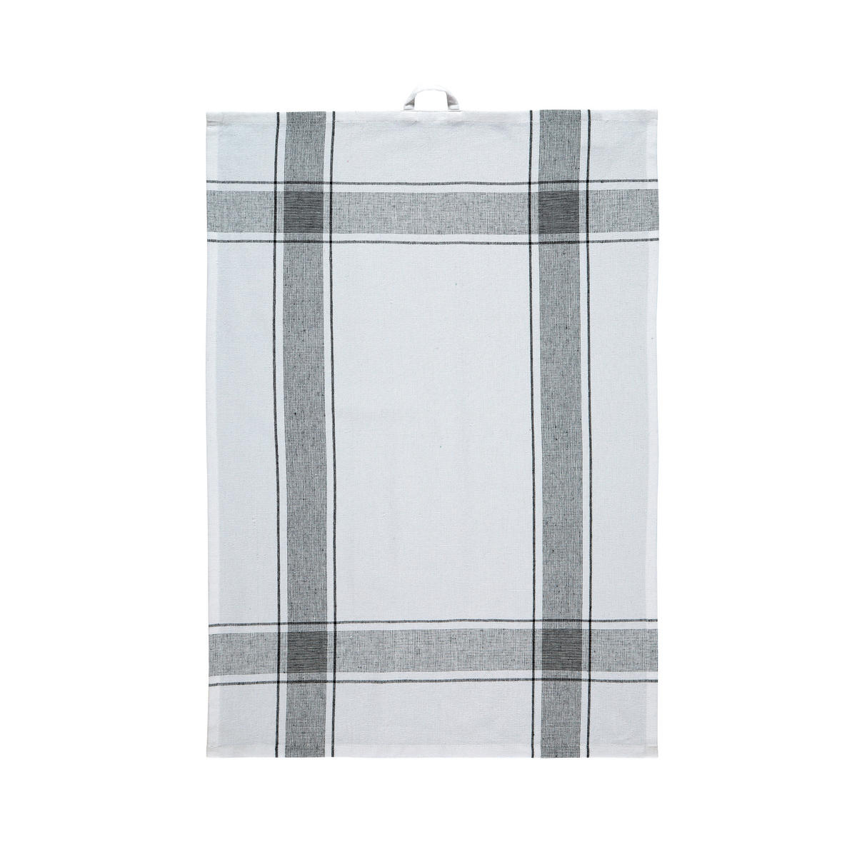 KÖKSHANDDUK SET svart, vit  - vit/svart, Basics, textil (50/70cm)