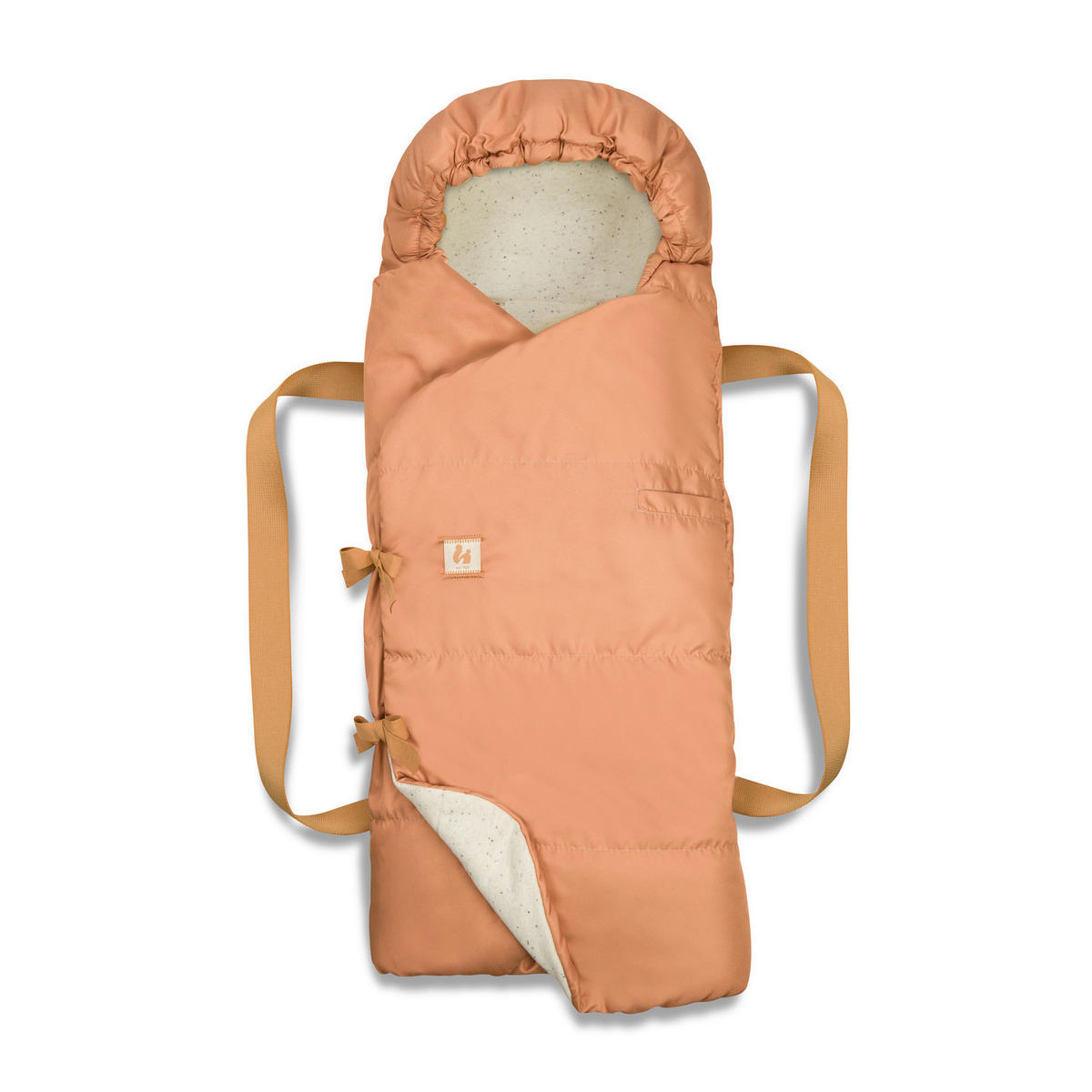 KOMBITRAGETASCHE CARRY N PLAY  - Rostfarben/Beige, Basics, Textil (85/40/13cm) - Hauck