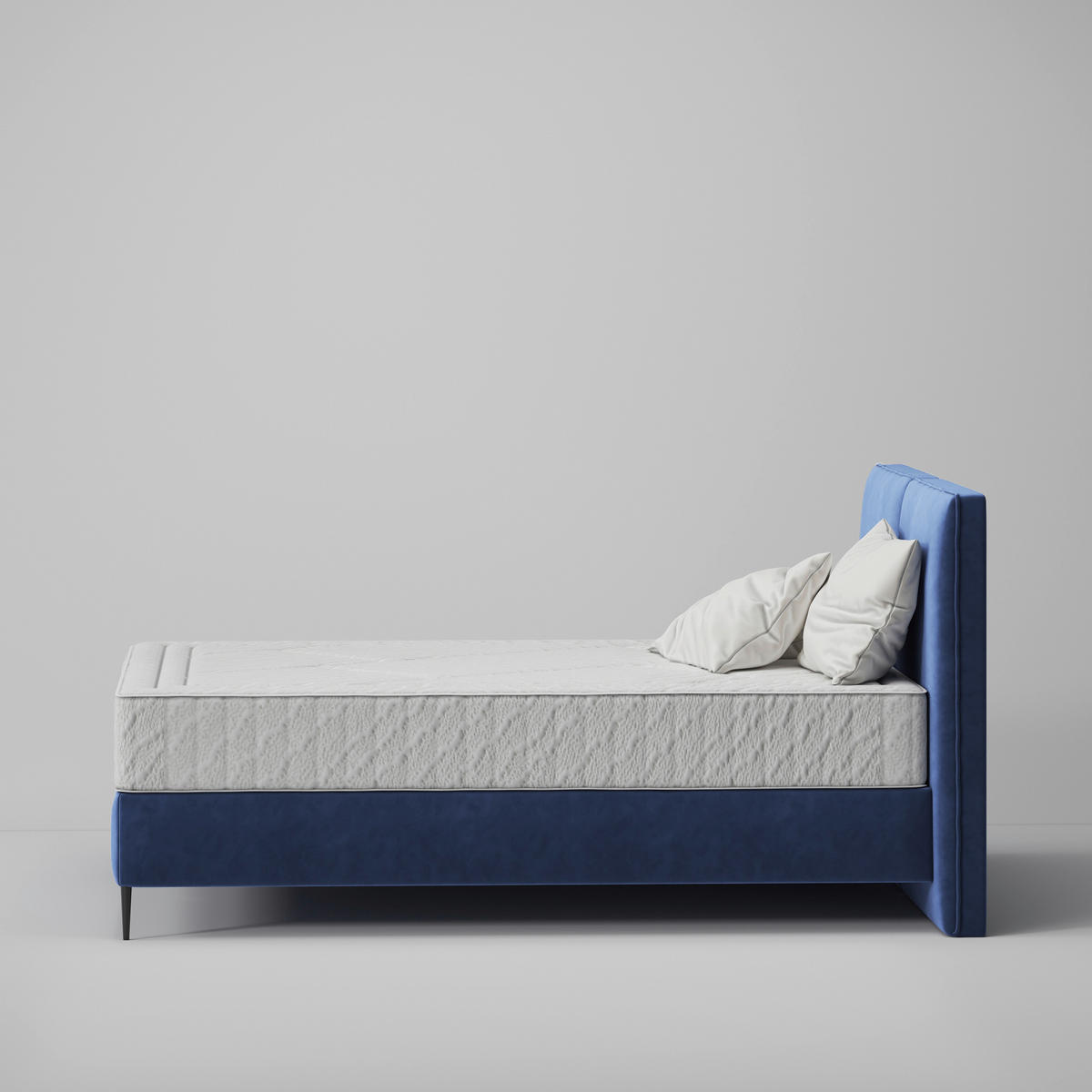 BOXSPRINGMATRATZE - Weiß, Basics, Textil (80/200cm) - Livetastic