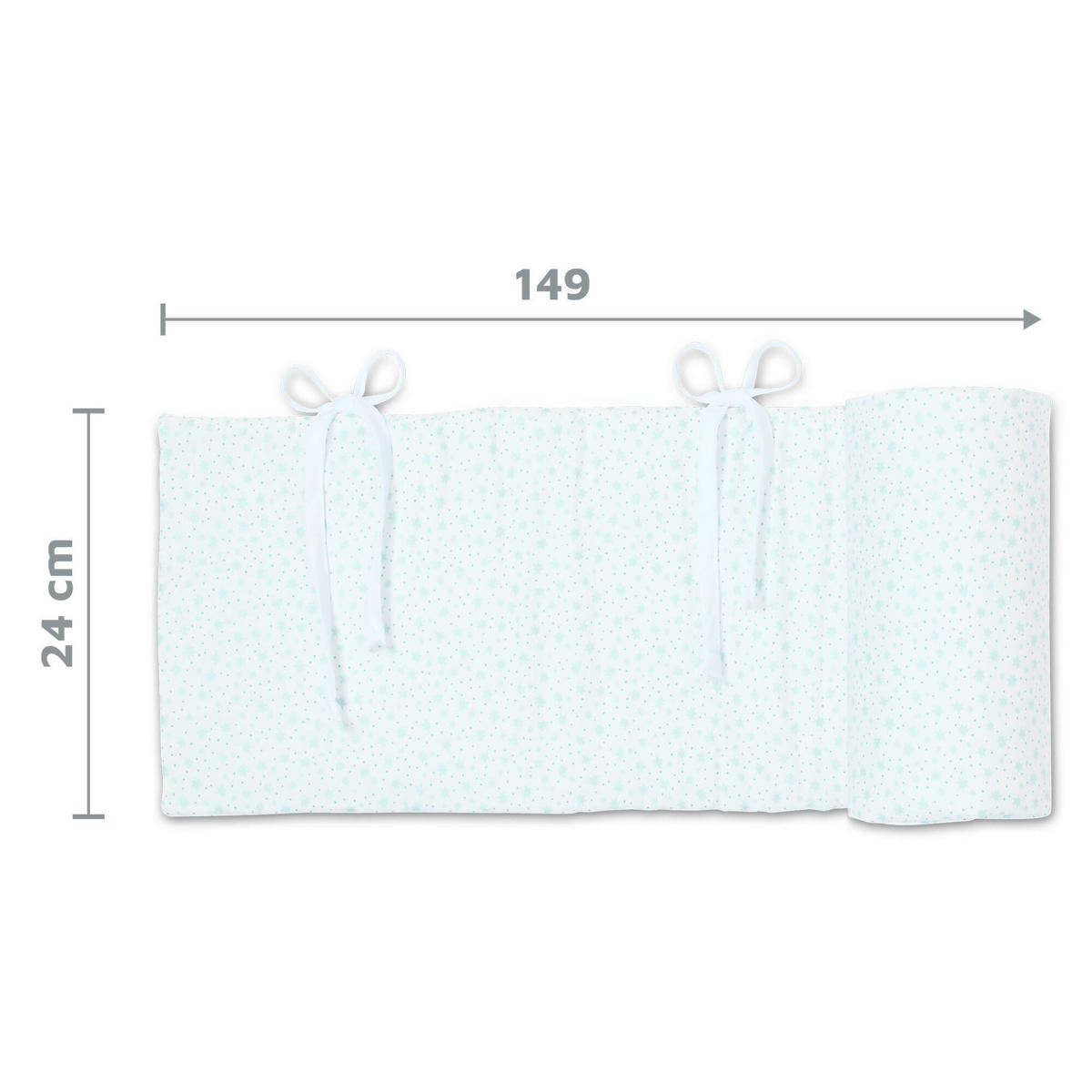 NESTCHEN   24/149 cm  - Weiß, Basics, Textil (24/149cm) - Babybay