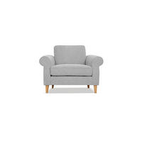 SESSEL in Grau  - Grau, Design, Textil (104/82/91cm) - Livetastic