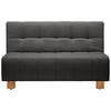 SCHLAFSOFA Webstoff Anthrazit  - Anthrazit/Naturfarben, Design, Holz/Textil (145/92/102cm) - Novel