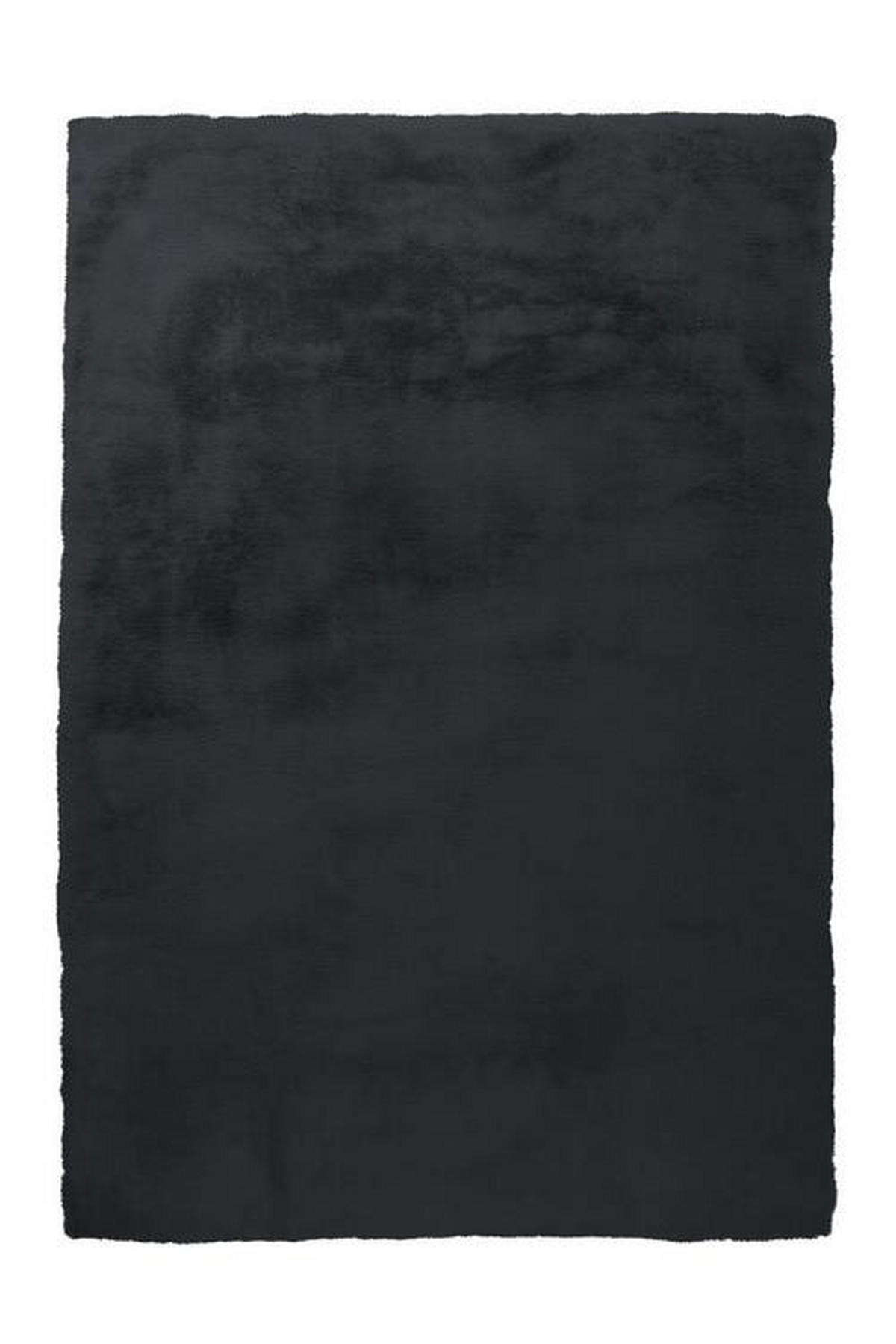 KOBEREC S VYSOKÝM VLASEM, 120/170 cm, antracitová - antracitová, Trend, textil (120/170cm)