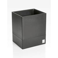 PAPIERKORB  - Schwarz, Design, Kunststoff (25/30/21cm) - Joop!