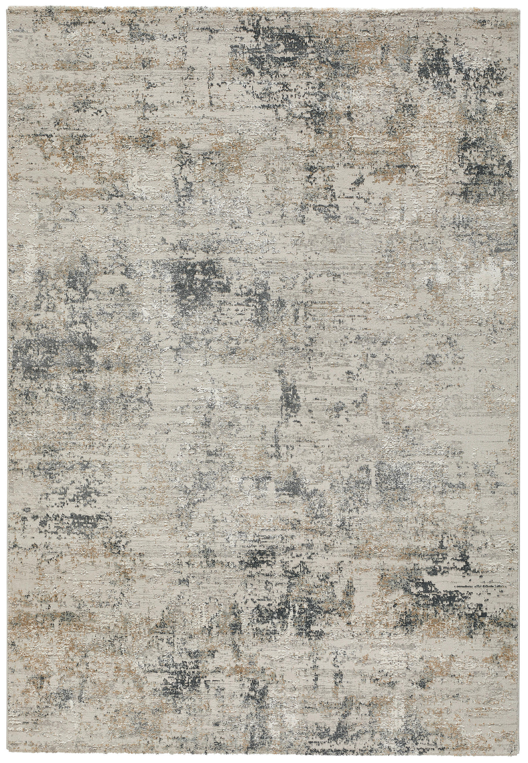 VINTAGE-TEPPICH 160/230 cm Valdovara Hellgrau, Dunkelgrau, Beige  - Dunkelgrau/Beige, KONVENTIONELL, Textil (160/230cm) - Dieter Knoll