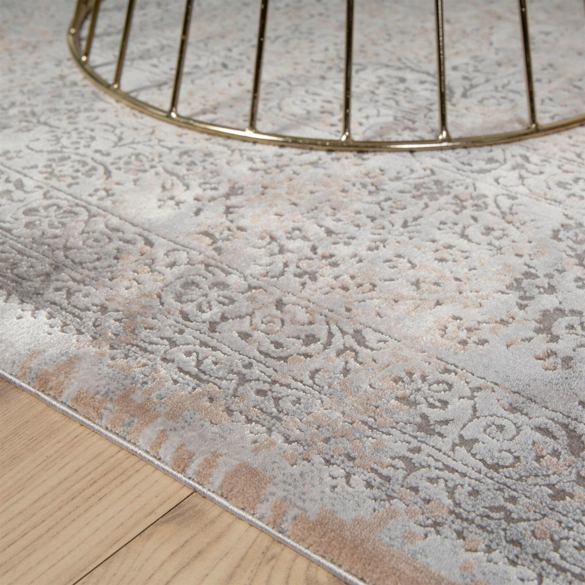 FLACHWEBETEPPICH 140/200 cm Taupe  - Taupe, Basics, Textil (140/200cm) - Kayoom