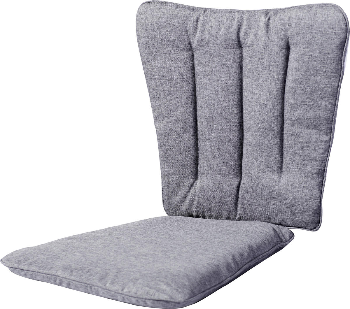 STUHLKISSEN   51/83/4 cm  - Dunkelgrau, KONVENTIONELL, Textil (51/83/4cm) - Gardenson