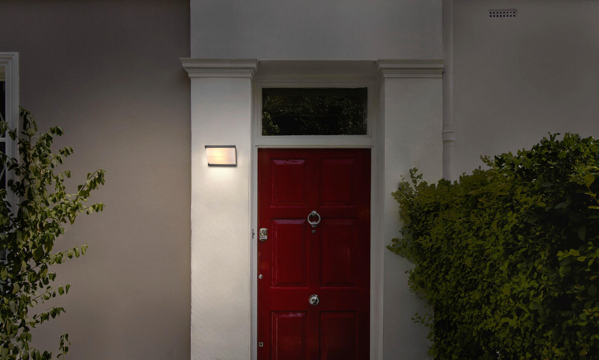 AUßENLEUCHTE 25/14/14,8 cm   - Dunkelgrau, Basics, Kunststoff/Metall (25/14/14,8cm) - Osram