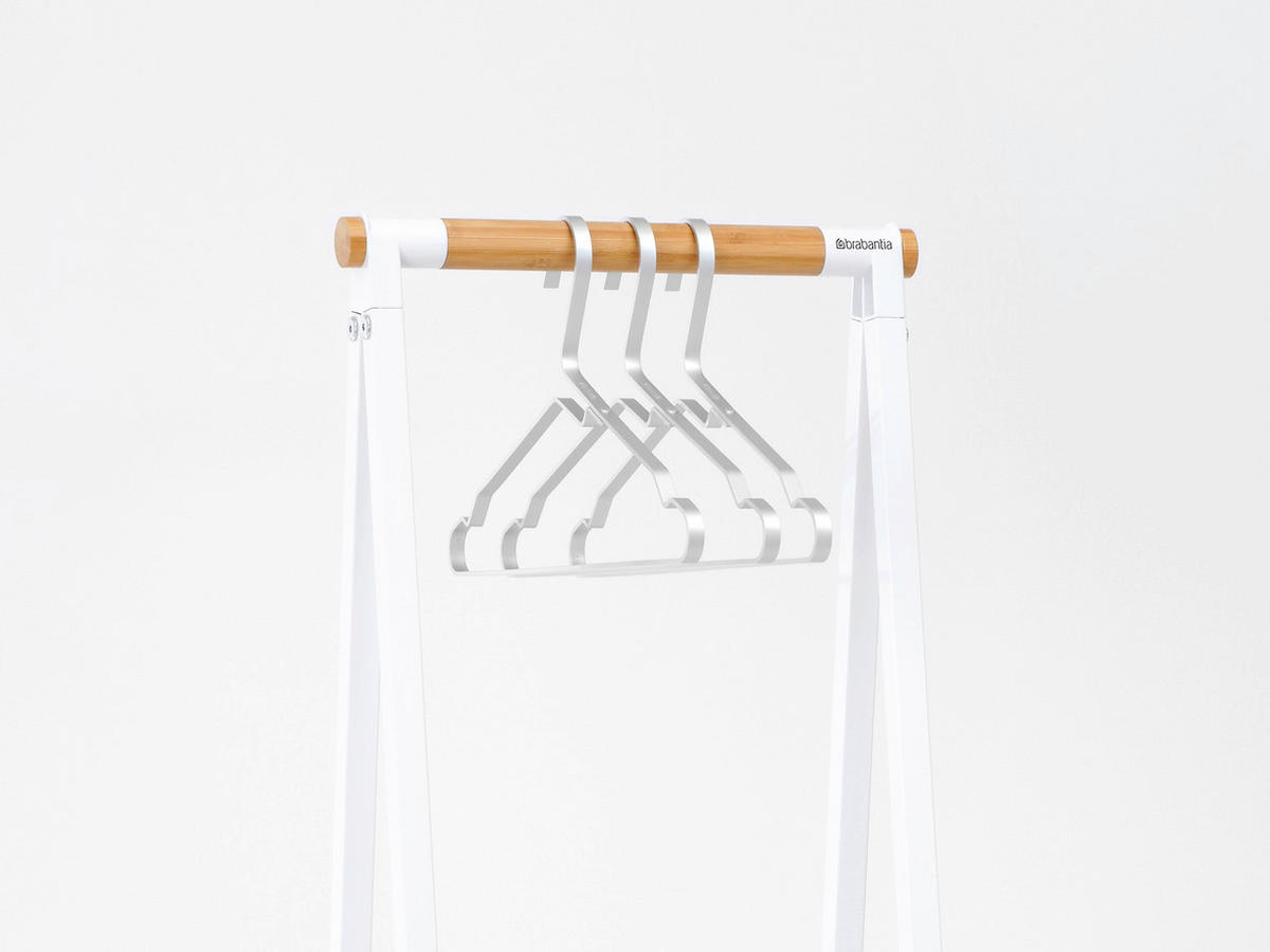 TURMWÄSCHETROCKNER Linn  - Weiss, Basics, Metall (47,6/170/125.6cm) - Brabantia