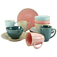 Frühstücksset 12-tlg. Multicolor 12-teilig  - Multicolor, Keramik - Creatable