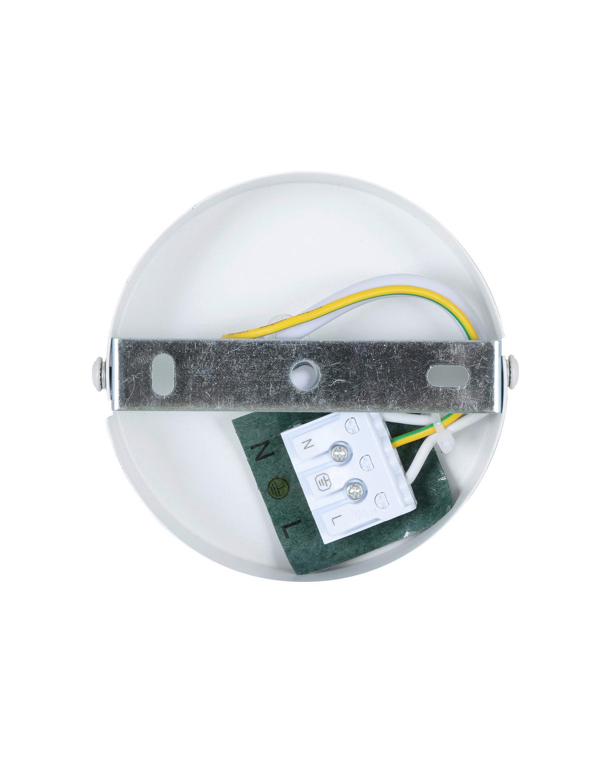 HÄNGELEUCHTE 40/120 cm   - Naturfarben/Weiß, KONVENTIONELL, Papier/Metall (40/120cm) - Collet's Monde