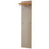 GARDEROBENPANEEL  in 42/183/27 cm  - Taupe/Eichefarben, Design, Holz/Holzwerkstoff (42/183/27cm)