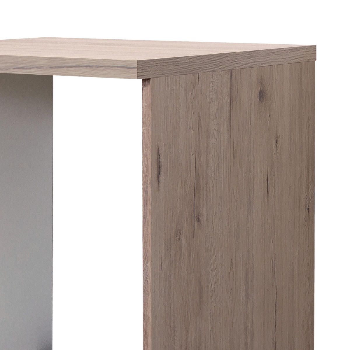 HERDUMBAUSCHRANK 60/85/60 cm  in Eiche San Remo, Dunkelgrau  - Dunkelgrau/Eiche San Remo, MODERN, Holzwerkstoff (60/85/60cm) - FlexWell
