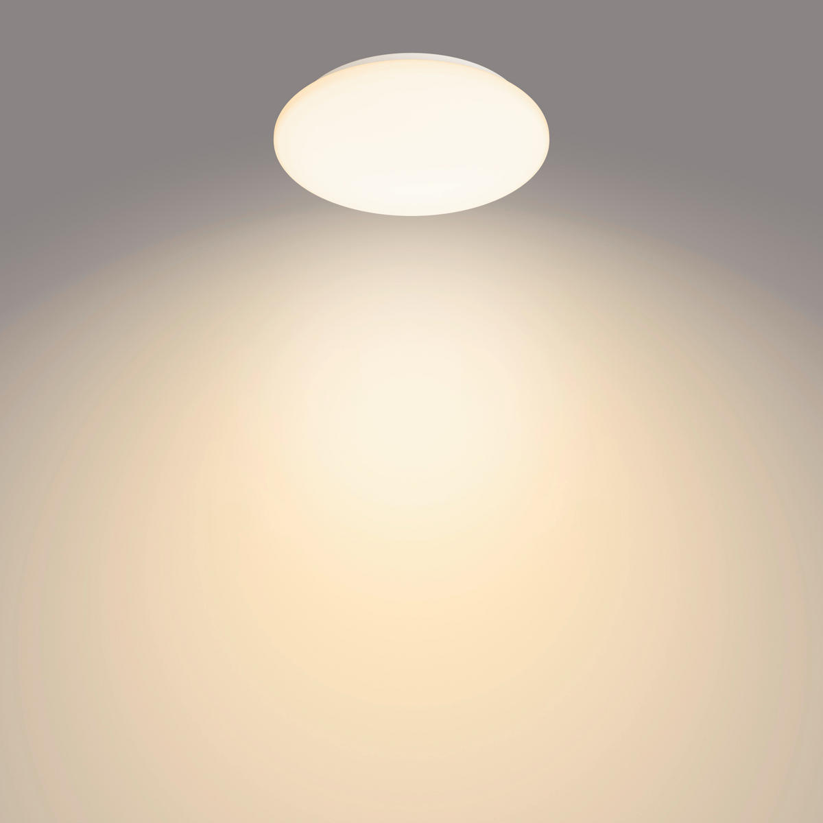 LED-DECKENLEUCHTE 25/6,8 cm   - Weiß, KONVENTIONELL, Kunststoff (25/6,8cm) - Philips