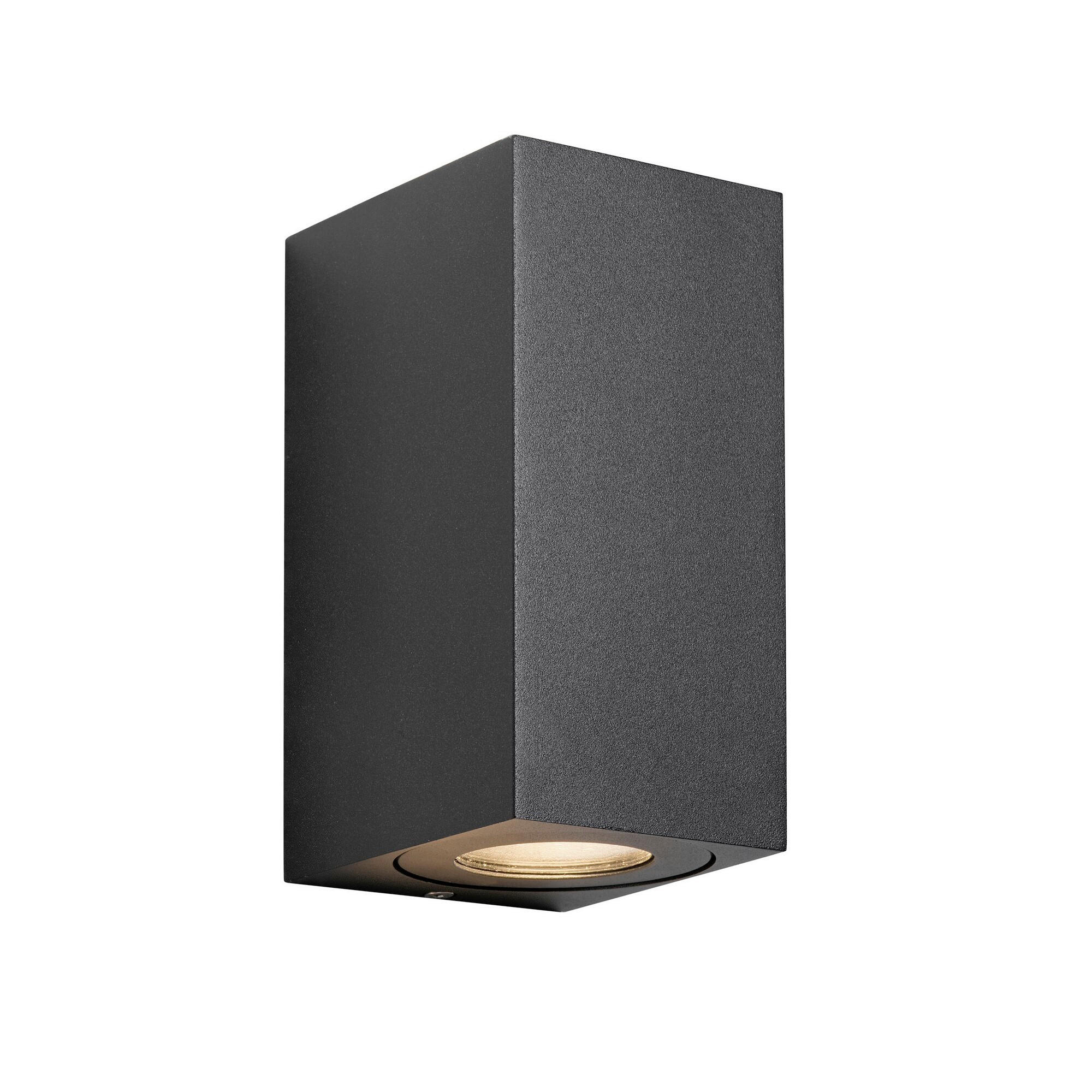 AUßENWANDLEUCHTE 8,7/10/17,2 cm   - Schwarz, Design, Metall (8,7/10/17,2cm) - Nordlux