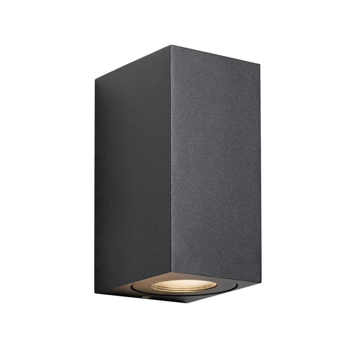 AUßENWANDLEUCHTE 8,7/10/17,2 cm   - Schwarz, Design, Metall (8,7/10/17,2cm) - Nordlux