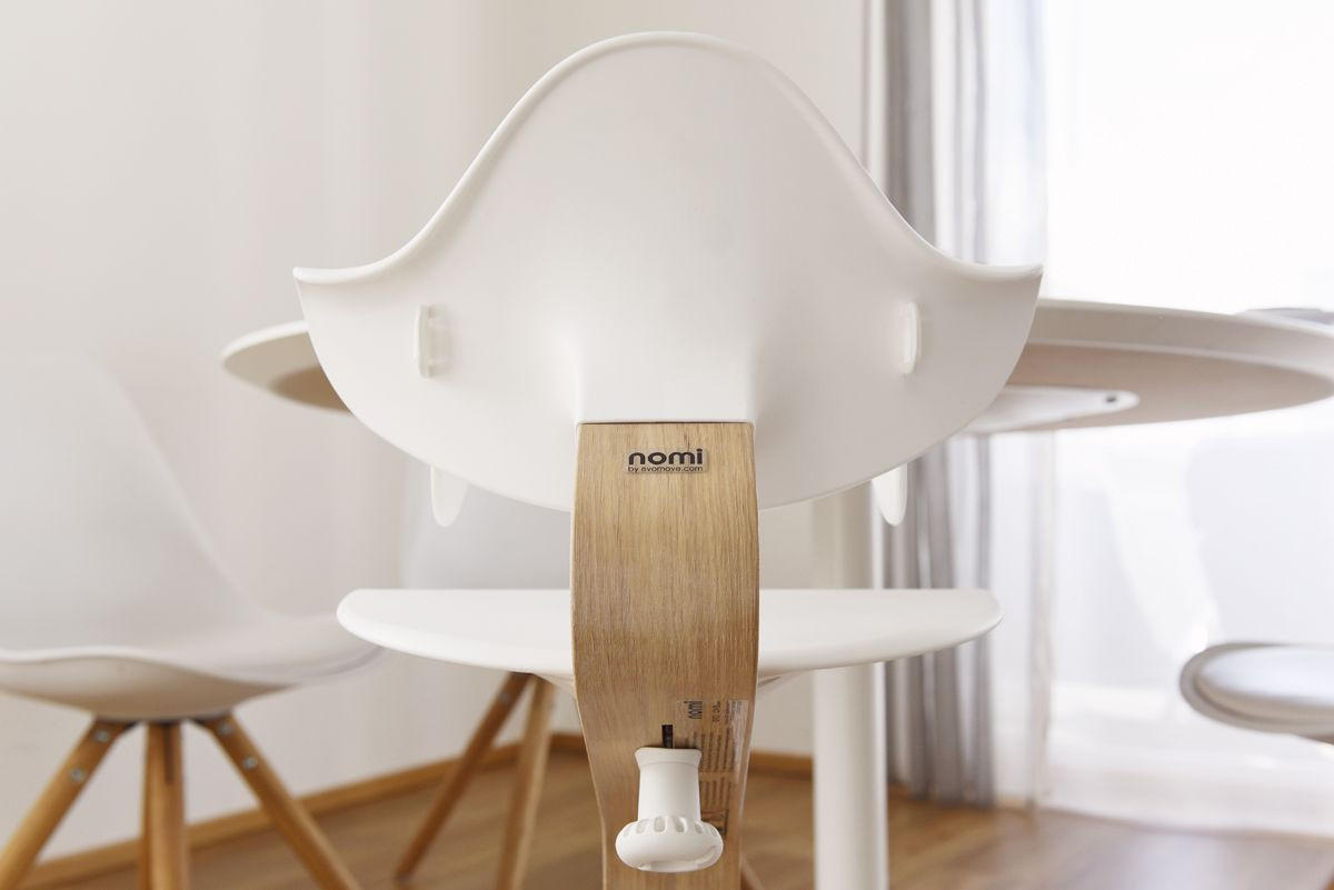 STOKKE NOMI STUHL NOMI  - Buchefarben/Schwarz, Trend, Holz (52/59/83,5cm) - Stokke