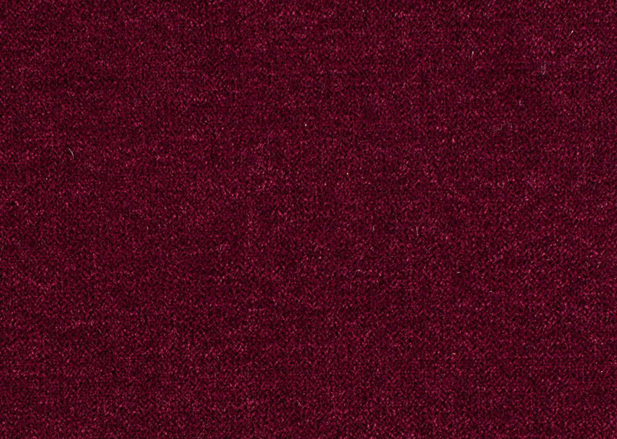 RÉCAMIERE in Flachgewebe Dunkelrot  - Eichefarben/Dunkelrot, Modern, Holz/Textil (205/74/94cm) - Bali