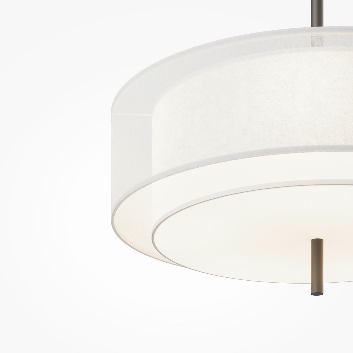 PENDELLAMPA Bergamo 50/346 cm  - svart, Design, metall (50/346cm) - MAYTONI