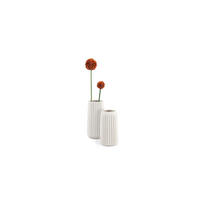 DEKOVASE  - Weiß, Basics, Keramik (11/23,5/11cm)