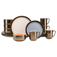 KOMBISERVICE Multicolor 16-teilig 4 Personen  - Multicolor, Keramik - Creatable