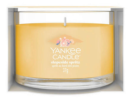 ILLATGYERTYA - áttetsző, Modern, Üveg/paraffin (4.7/5.2/5.2cm) - Yankee Candle