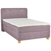 BOXBETT 120/200 cm  in Flieder  - Flieder, Konventionell, Holz/Textil (120/200cm) - Moderano