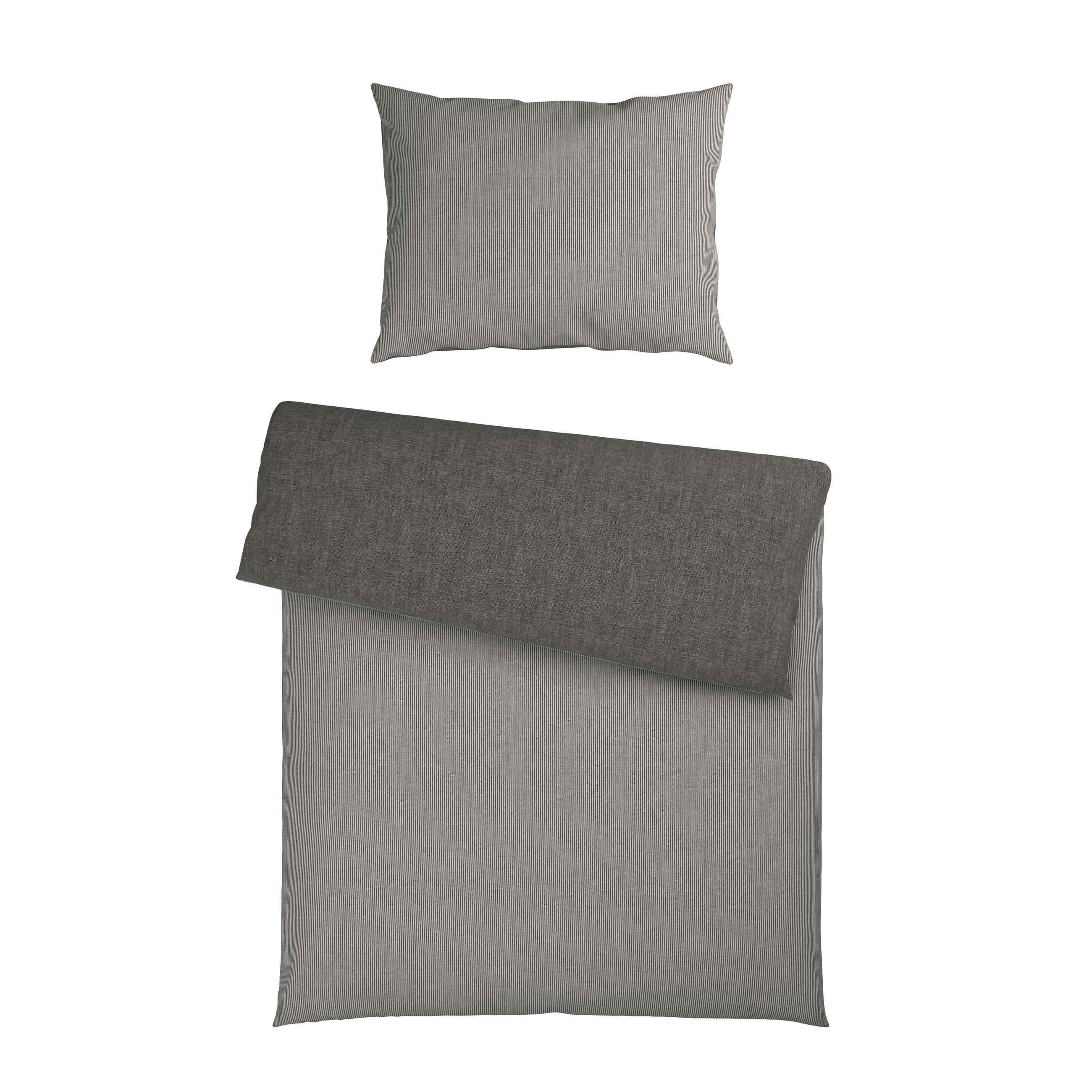 BETTWÄSCHE OLIF Flanell 140/200 cm  - Hellgrün, Basics, Textil (140/200cm) - Marc O'Polo