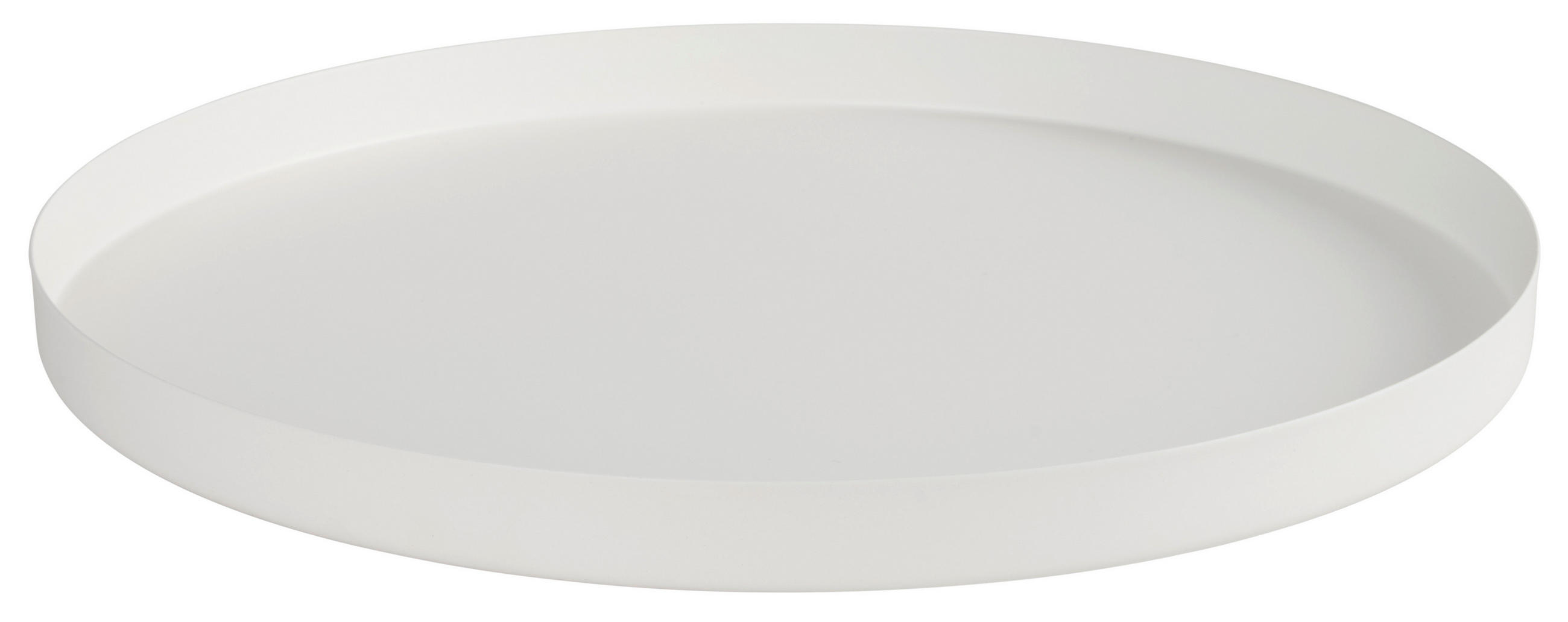 TÁLCA 30/2 cm   - fehér, Basics, fém (30/2cm) - Ambia Home