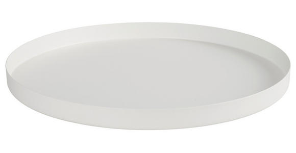 TABLETT 30/2 cm    - Weiß, Basics, Metall (30/2cm) - Ambia Home