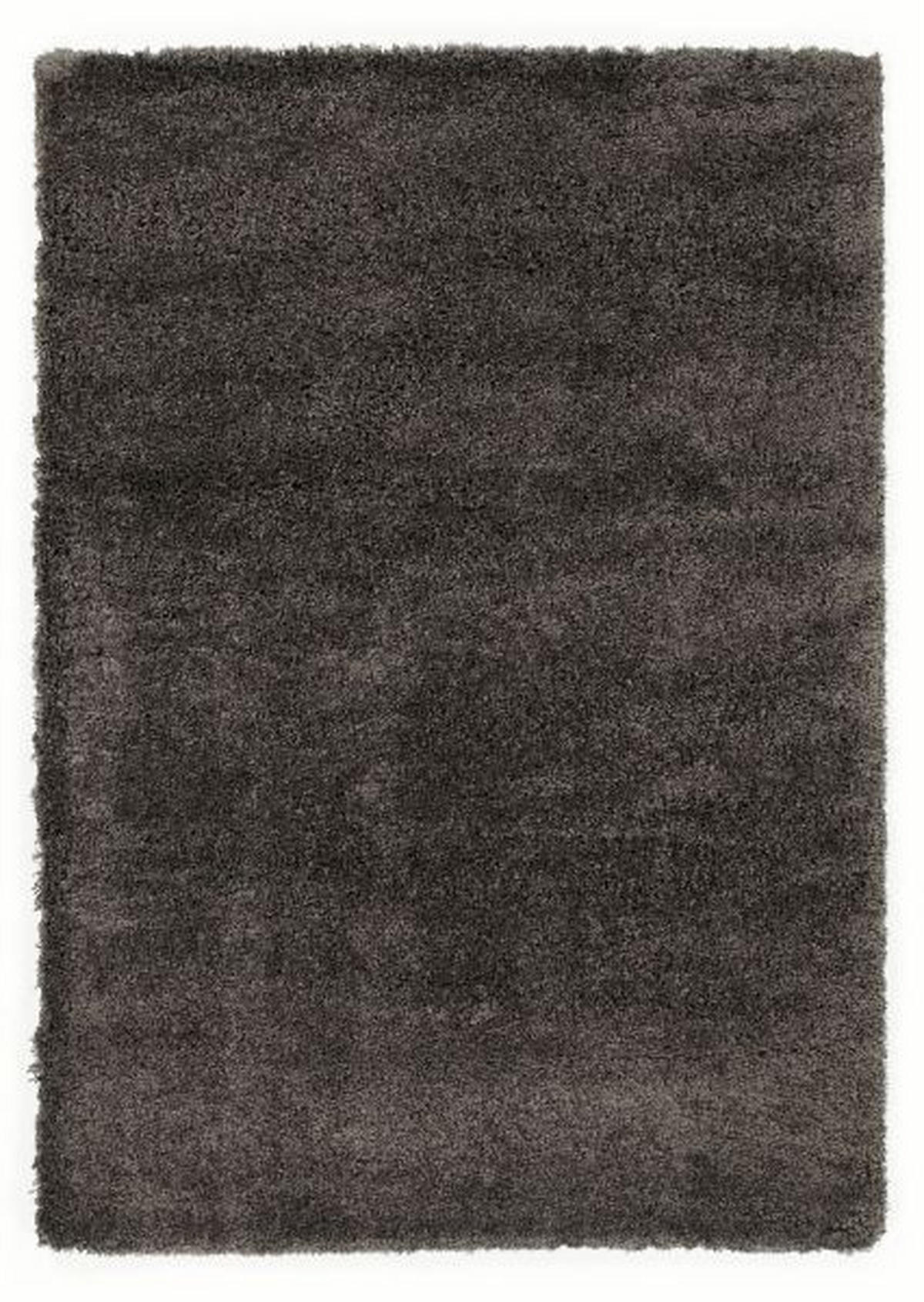 HOCHFLORTEPPICH 133/195 cm Braun, Grau  - Braun/Grau, Basics, Textil (133/195cm) - Novel