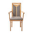 ARMLEHNSTUHL Kernbuche massiv Braun, Buchefarben - Buchefarben/Braun, KONVENTIONELL, Holz/Textil (58/98/53cm) - Dieter Knoll