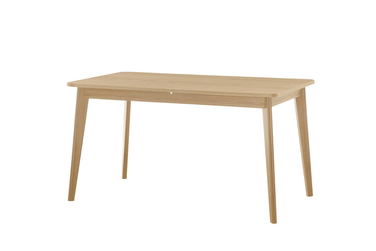 ESSTISCH Eichefarben  ausziehbar  - Eichefarben, Design, Holzwerkstoff (180/80/75cm) - MID.YOU